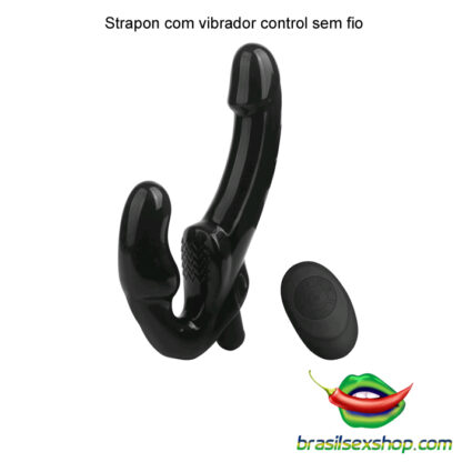 Strapon com vibrador control sem fio - Image 2