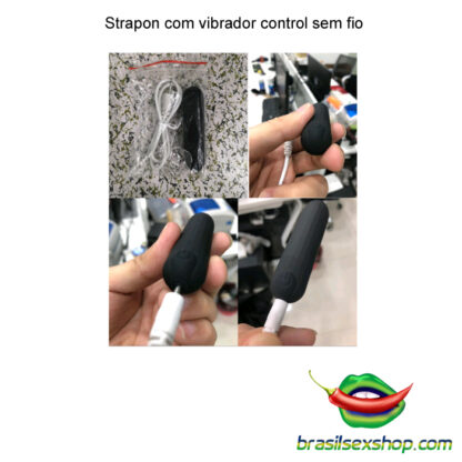 Strapon com vibrador control sem fio - Image 4