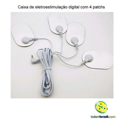 Caixa de eletroestimulação digital com 4 patchs - Image 2