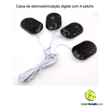 Caixa de eletroestimulação digital com 4 patchs - Image 3