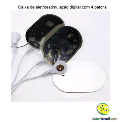 Caixa de eletroestimulação digital com 4 patchs - Image 4