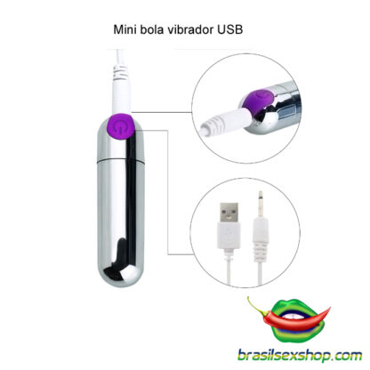 Mini bola vibrador USB - Image 3