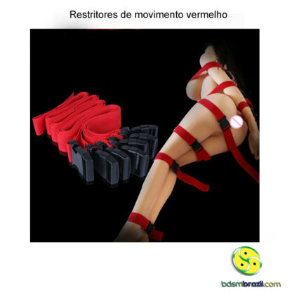 Restritores de movimento vermelho