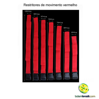 Restritores de movimento vermelho - Image 4