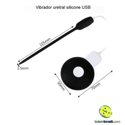 Vibrador uretral silicone USB - Image 7