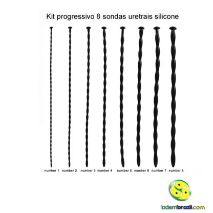 Kit progressivo 4 sondas uretrais silicone - Image 2