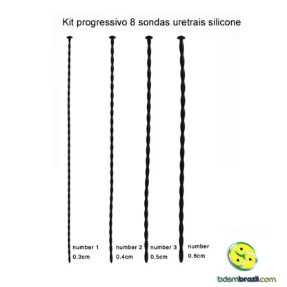 Kit progressivo 4 sondas uretrais silicone - Image 4