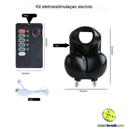 Kit eletroestimulaçao escroto - Image 2