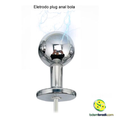 Eletrodo plug anal bola