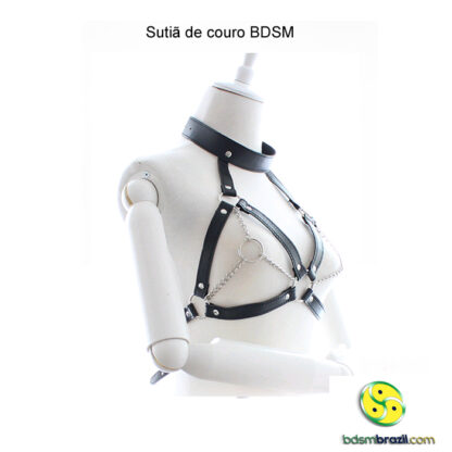 Sutiã de couro BDSM - Image 2