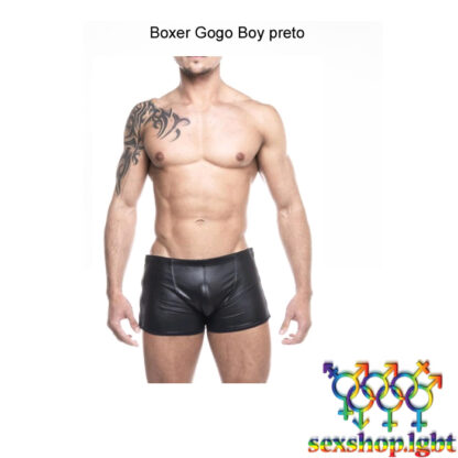 Boxer Gogo Boy preto - Image 3