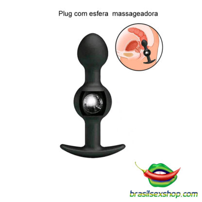 Plug com esfera  massageadora - Image 3