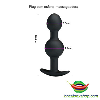 Plug com esfera  massageadora - Image 4