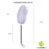 Acariciador roxo 46 cm - Imagem 2