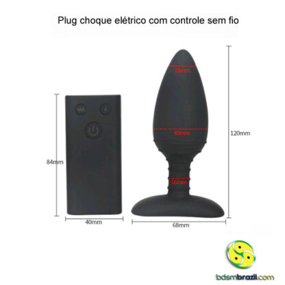 Plug choque elétrico com controle sem fio - Image 5