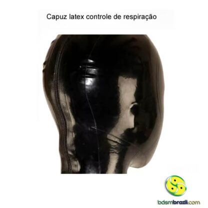 Capuz latex controle de respiração - Imagem 2