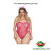 Mini fantasia gatinha plus size