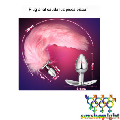 Plug anal cauda luz pisca pisca - Image 3