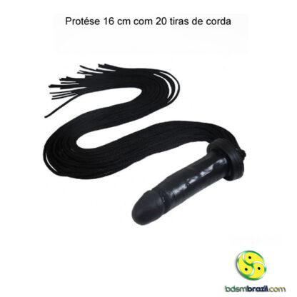 Protése 16 cm com 20 tiras de corda