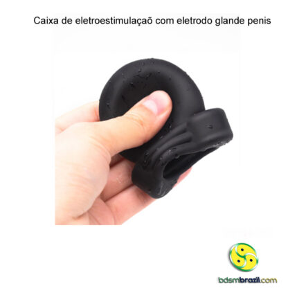 Caixa de eletroestimulaçaõ com eletrodo glande penis - Image 2