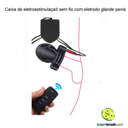 Caixa de eletroestimulaçaõ com eletrodo glande penis - Image 7