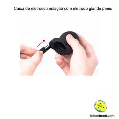 Caixa de eletroestimulaçaõ com eletrodo glande penis - Image 5