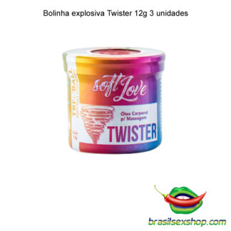 Bolinha explosiva Twister 12g 3 unidades