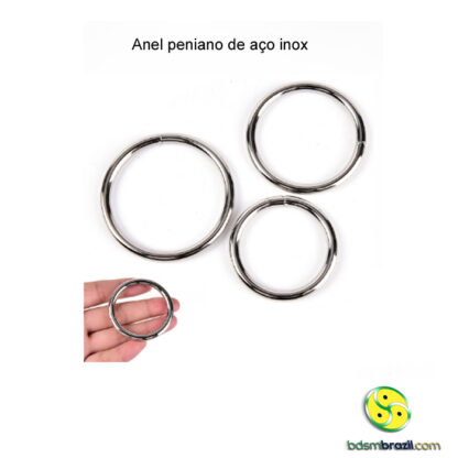 Anel peniano de aço inox - Image 2