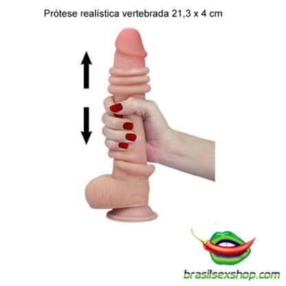 Prótese realística vertebrada 23 x 4 cm - Image 3