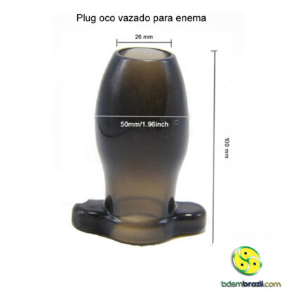 Plug Oco vazado para enema - Image 2