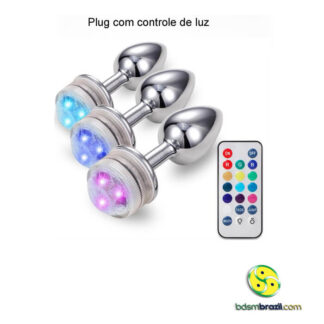 Plug com controle de luz