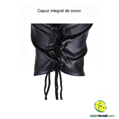 Capuz integral de couro - Image 4