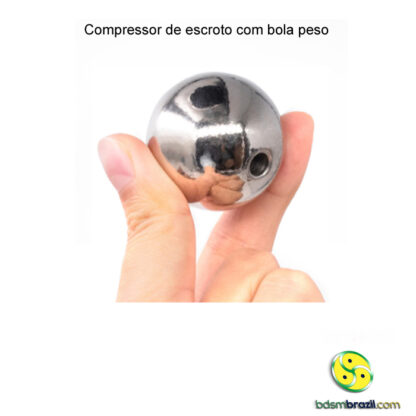 Compressor de escroto com bola peso - Image 3