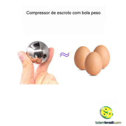 Compressor de escroto com bola peso - Image 4