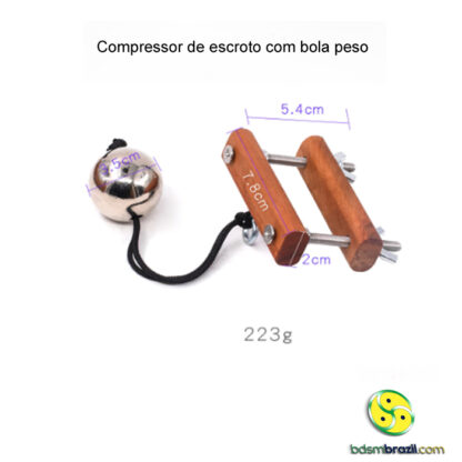 Compressor de escroto com bola peso - Image 6