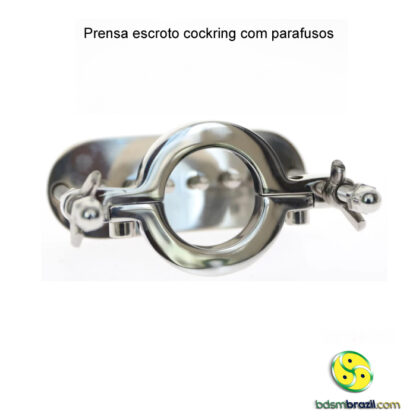 Prensa escroto cockring com parafusos - Image 4