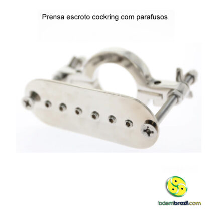 Prensa escroto cockring com parafusos - Image 5