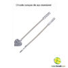Chicote coraçao de aço inoxidavel - Image 8