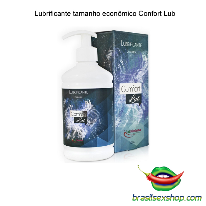 Lubrificante tamanho econômico Confort Lub | Brasil Sexshop