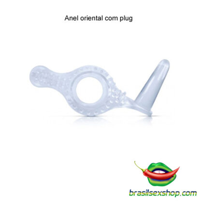 Anel oriental com plug