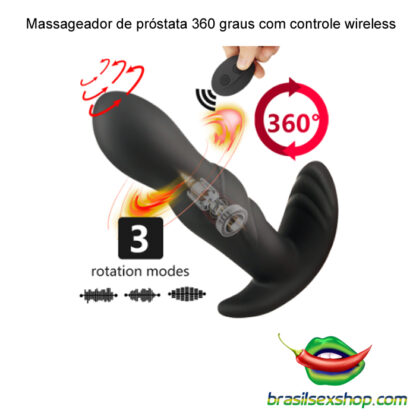 Massageador de próstata 360 graus com controle wireless - Image 2