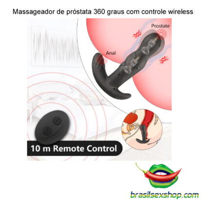 Massageador de próstata 360 graus com controle wireless - Image 5