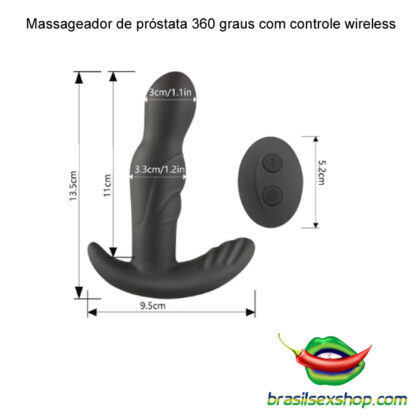 Massageador de próstata 360 graus com controle wireless - Image 6