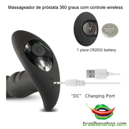 Massageador de próstata 360 graus com controle wireless - Image 7