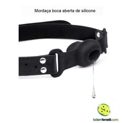 Mordaça boca aberta de silicone - Image 6