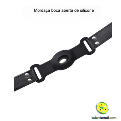 Mordaça boca aberta de silicone - Image 4