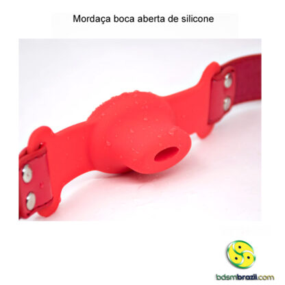 Mordaça boca aberta de silicone - Image 10