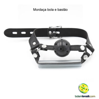 Mordaça bola e bastão - Image 2