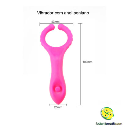 Vibrador com anel peniano - Image 3