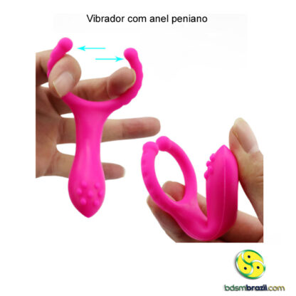 Vibrador com anel peniano - Image 6